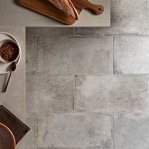 Seville Efeso Gray 12x24 Travertine Look Matte Porcelain Tile