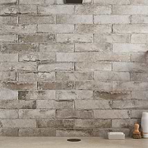 Seville Efeso Gray 3x12 Travertine Look Matte Porcelain Tile