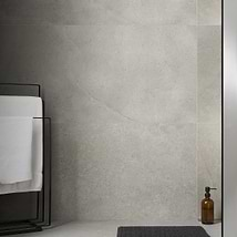 New Rock Fumo Light Gray 24x48 Limestone Look Matte Porcelain Tile