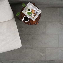 Acadia Slate Gray 12x24 Quartz Look Matte Porcelain Tile