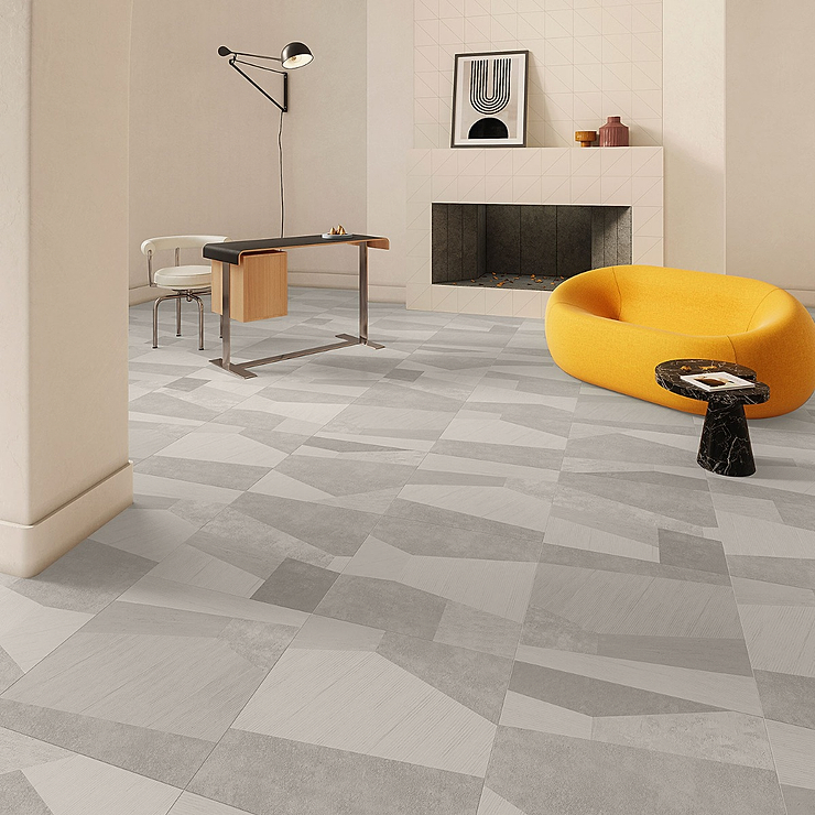 Stories Gray 24x24 Matte Porcelain Tile