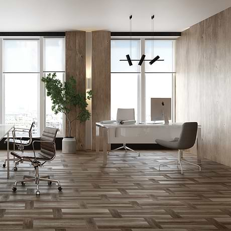 Stacy Garcia Fleetwood Parquet Starling Rigid Core Click 12x24 Luxury Vinyl Tile