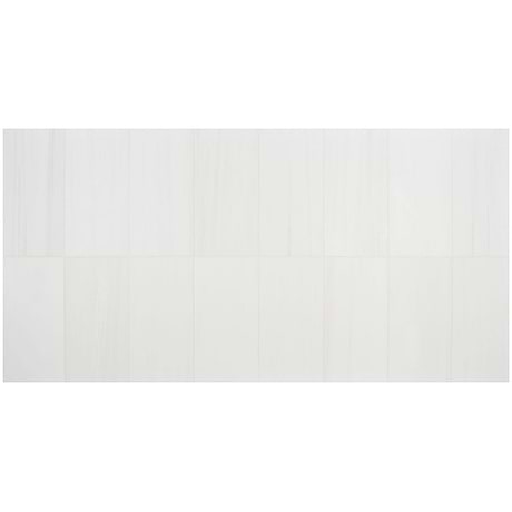 Bianco Dolomite White 12x24 Premium Honed Marble Tile