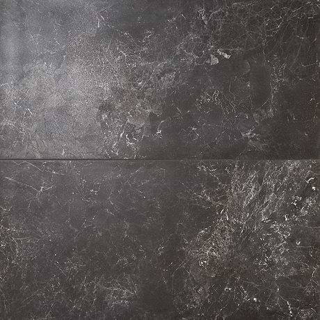 Marmo Perfetto Nero Black 24x48 Semi-Polished Porcelain Tile