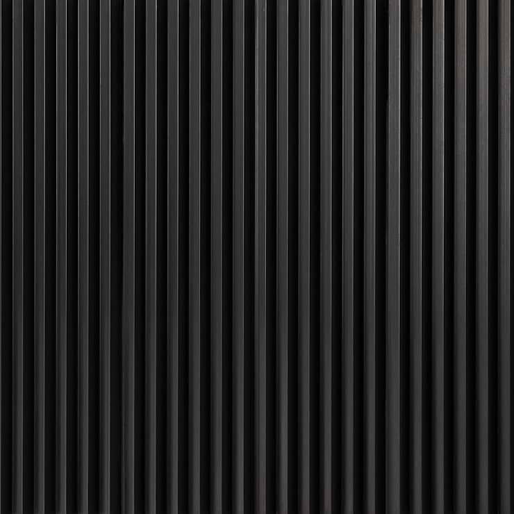 Stonework Peak Black Jade 12x24 Dimensional Satin Marble Tile
