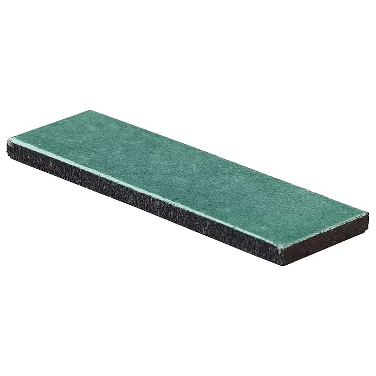 Color One Jade Green 2x8 Glossy Lava Stone Tile