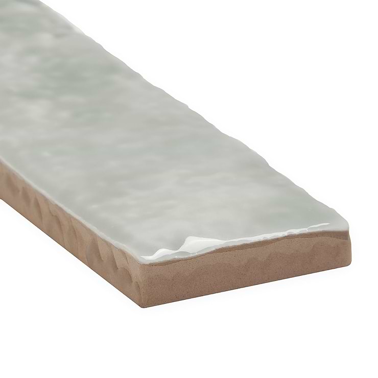 Wabi Sabi Chameleon Sage Gray 1.5x9 Glossy Ceramic Tile