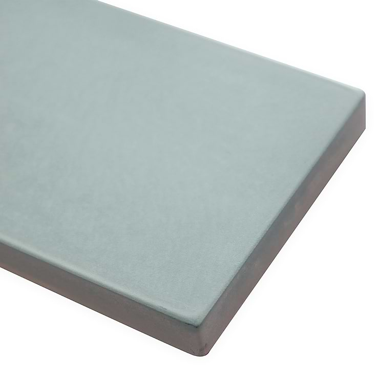 Color One Robin Egg Blue 2x8 Matte Cement Tile