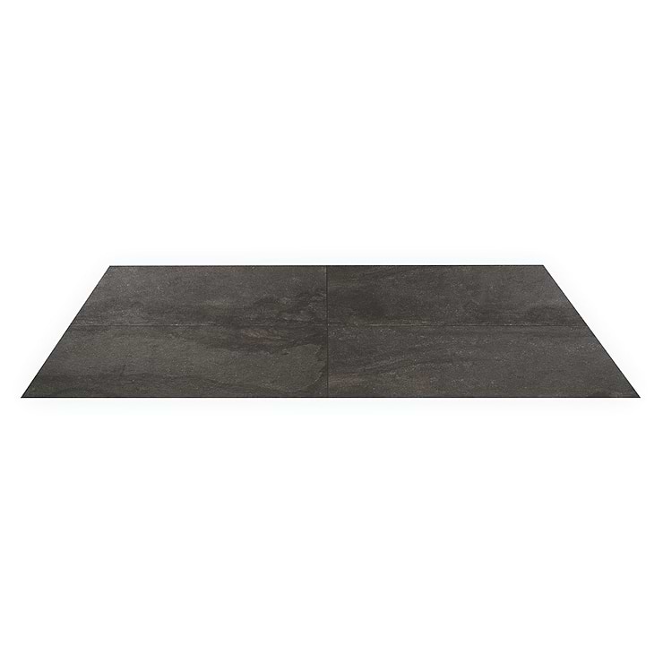 Acadia Charcoal Black 24x48 Limestone Look Matte Porcelain Tile
