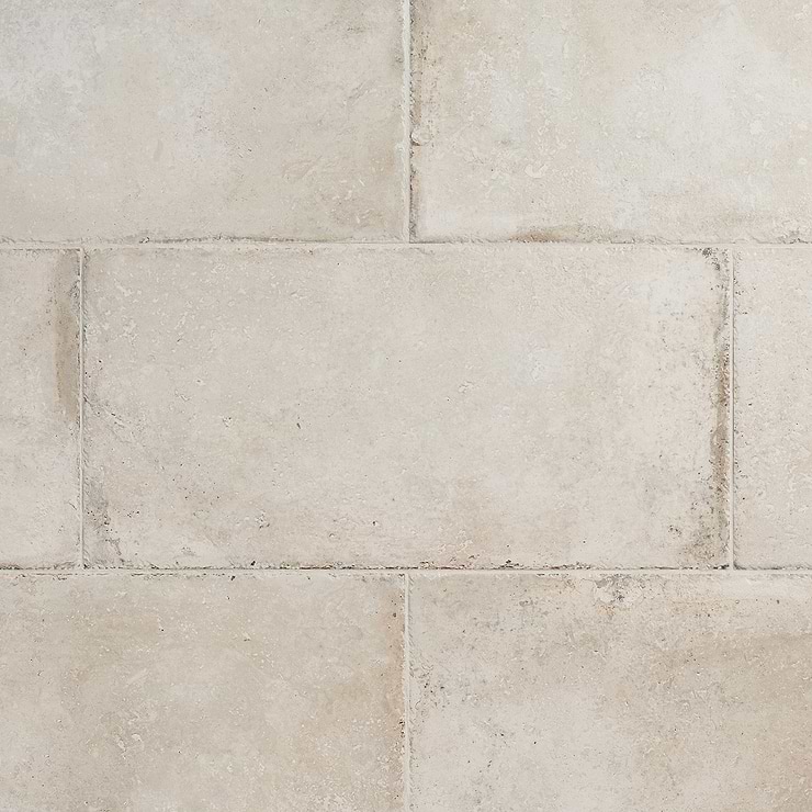 Seville Pergamo Beige 12x24 Travertine Look Matte Porcelain Tile