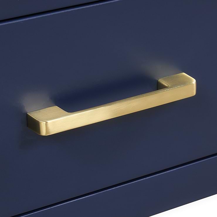 Athena 24'' Blue Vanity And Marble Counter