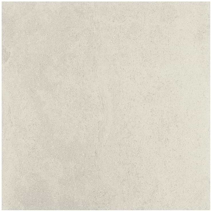 Acadia Warm Linen White 24x24 Limestone Look Matte Porcelain Tile