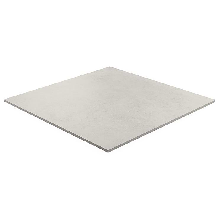 New Rock Perla White 48x48 Limestone Look Matte Porcelain Tile