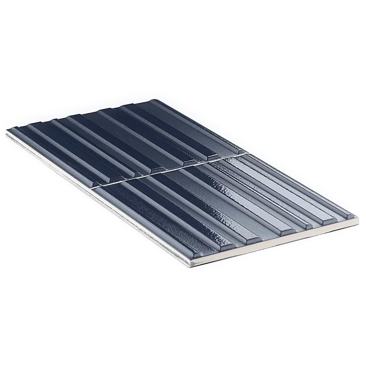 Sydney Blue 8x16 3D Glossy and Matte Mixed Finish Ceramic Tile
