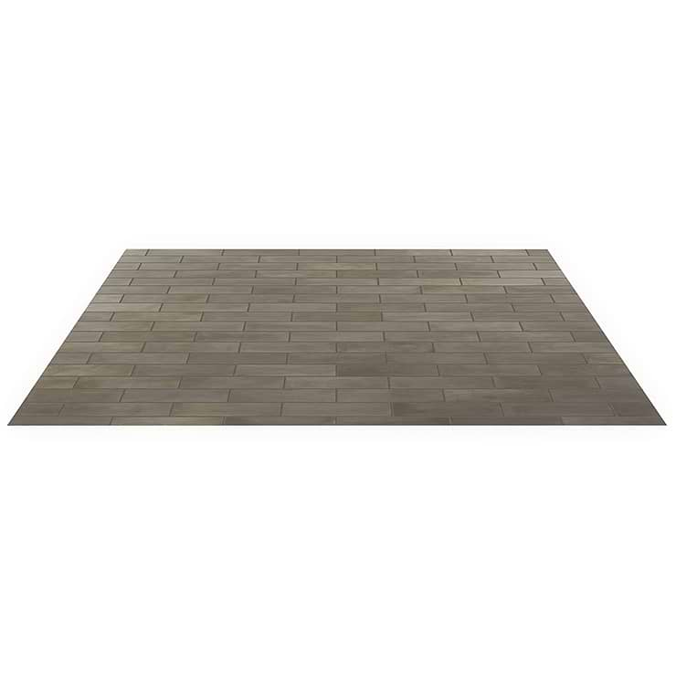 Color One Shadow Gray 2x8 Matte Cement Tile