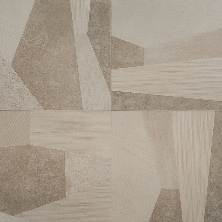 Stories Taupe 24x24 Matte Porcelain Tile