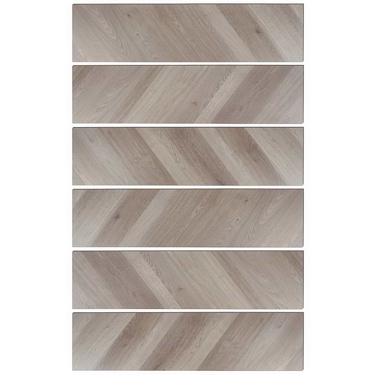 Stacy Garcia Fleetwood Chevron Dolphin Rigid Core Click 12x48 Luxury Vinyl Plank Flooring