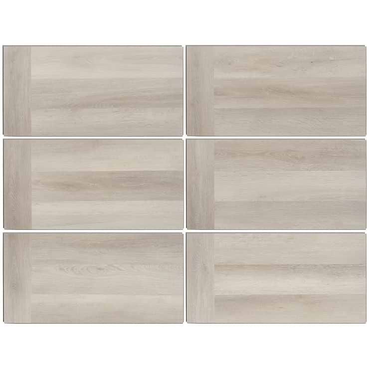 Stacy Garcia Fleetwood Parquet Plume Rigid Core Click 12x24 Luxury Vinyl Tile