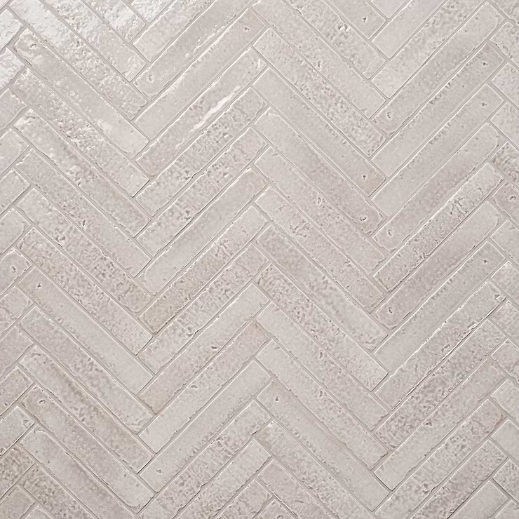 Wabi Sabi Agata Gray 1.5x9 Crackled Glossy Ceramic Tile