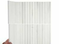 Bianco Dolomite White 1x6 Stacked Premium Honed Marble Mosaic Tile