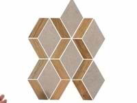 Eternal Diamond Birch Matte Porcelain Wood Look Mosaic Tile