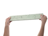 Mancala Aquamarine Green 3x16 Matte Terrazzo Tile