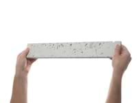 Mancala Lunar Gray 3x16 Matte Terrazzo Tile