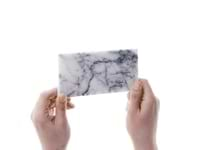 Lilac White 3x6 Honed Marble Tile