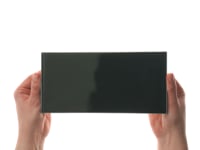 Nabi Subway Midnight Blue Green 4.5x9 Crackled Glossy Glass Tile