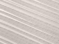 Nabi Hexagon Glacier White 3" Crackled Glossy Glass Mosaic Tile