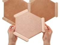 Sagon Terracotta Dark 9" Hexagon Matte Porcelain Tile