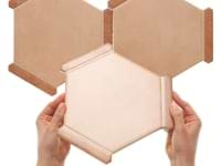 Sagon Terracotta Light 9" Hexagon Matte Porcelain Tile