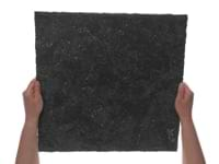 Catalina Charcoal Gray 18x18 Chiseled Edge Belgian Bluestone Marble Tile