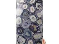 Agate Glass Riviera Blue 18x36 Polished Glass Tile