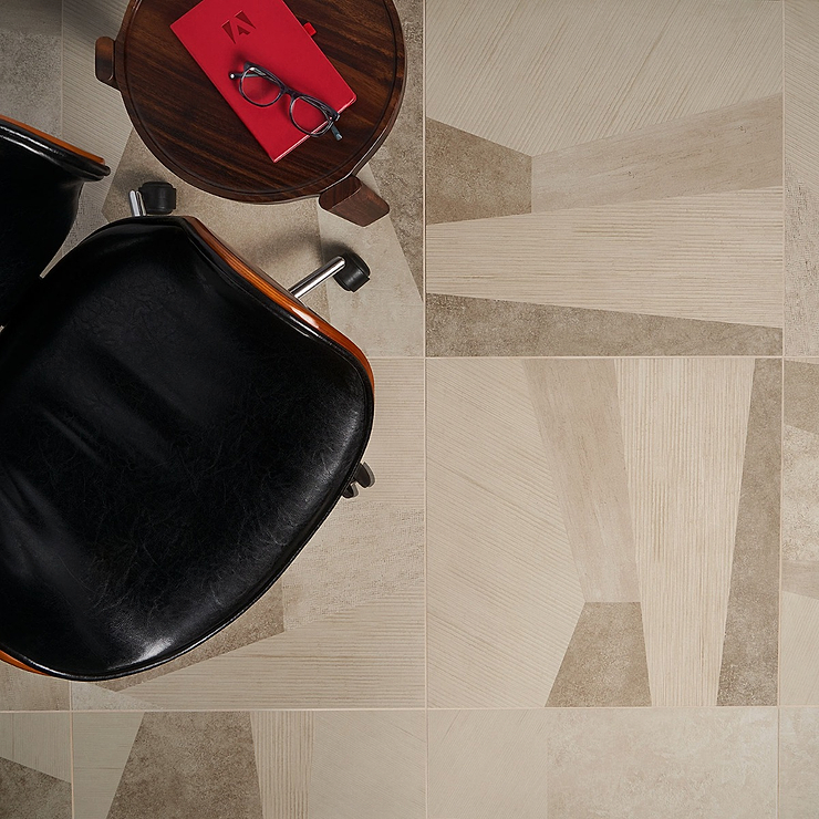 Stories Taupe 24x24 Matte Porcelain Tile