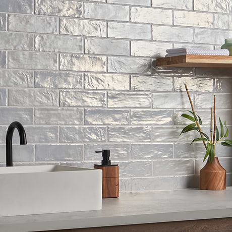Ceramic Subway Tile for Backsplash,Kitchen Wall,Bathroom Wall,Shower Wall