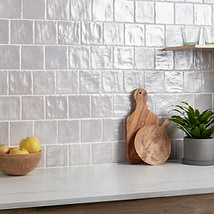 Montauk Fog Gray 4x4 Mixed Finish Ceramic Tile