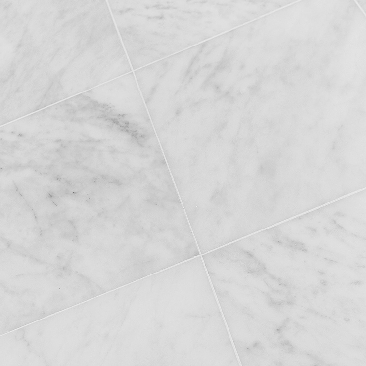 Carrara 12X12 Polished Marble Tile