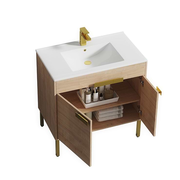 Portofino 36'' Maple Vanity And Counter