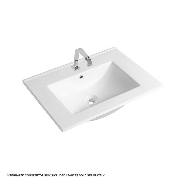 Portofino 24'' White Vanity And Counter
