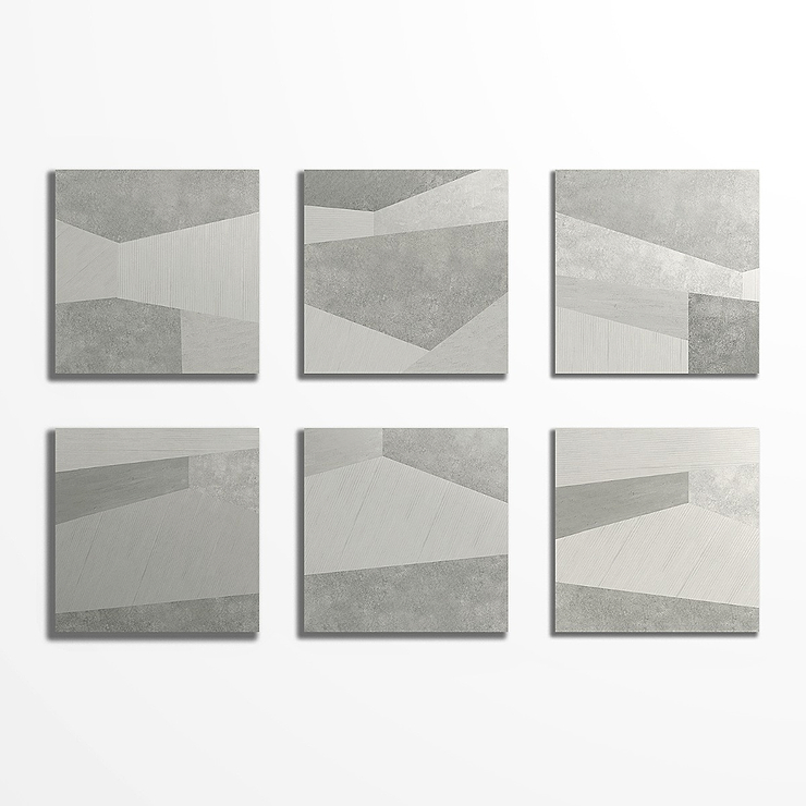 Stories Gray 24x24 Matte Porcelain Tile