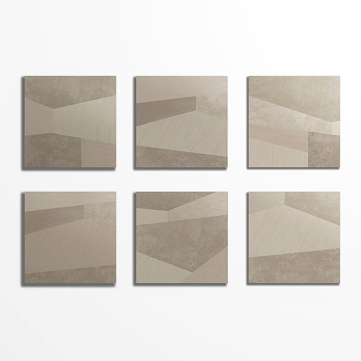 Stories Taupe 24x24 Matte Porcelain Tile