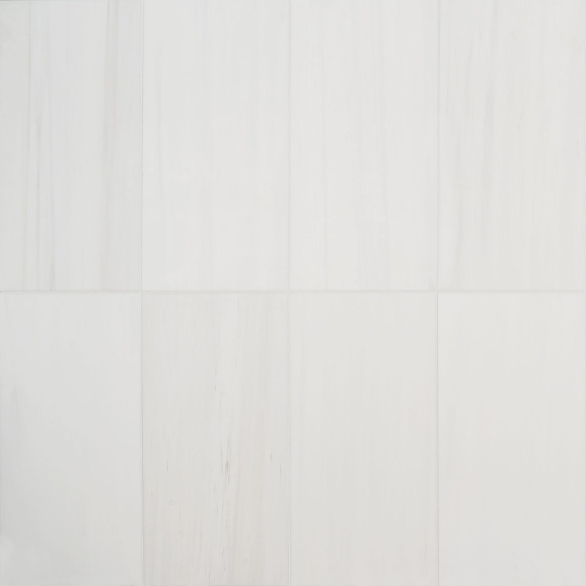 Bianco Dolomite White 12x24 Premium Honed Marble Tile