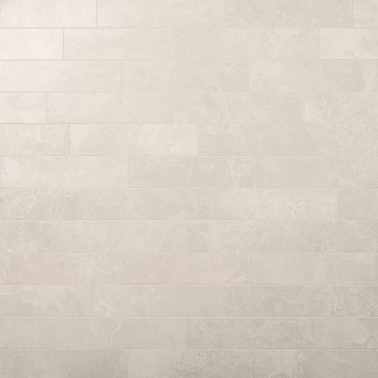 Marmo Perfetto Crema Beige 4x16 Semi-Polished Porcelain Tile