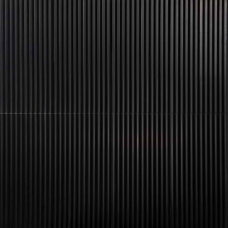 Stonework Peak Black Jade 12x24 Dimensional Satin Marble Tile