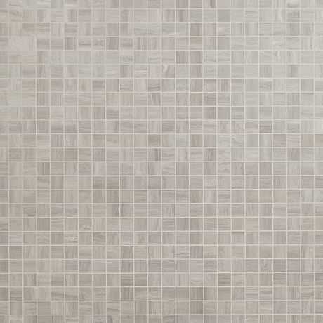 Nashville Gray 2x2 Travertine Look Matte Porcelain Mosaic Tile