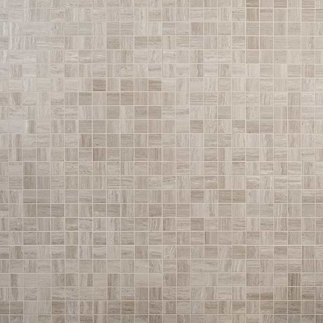 Nashville Taupe Beige Travertine Look 2x2 Matte Porcelain Mosaic Tile