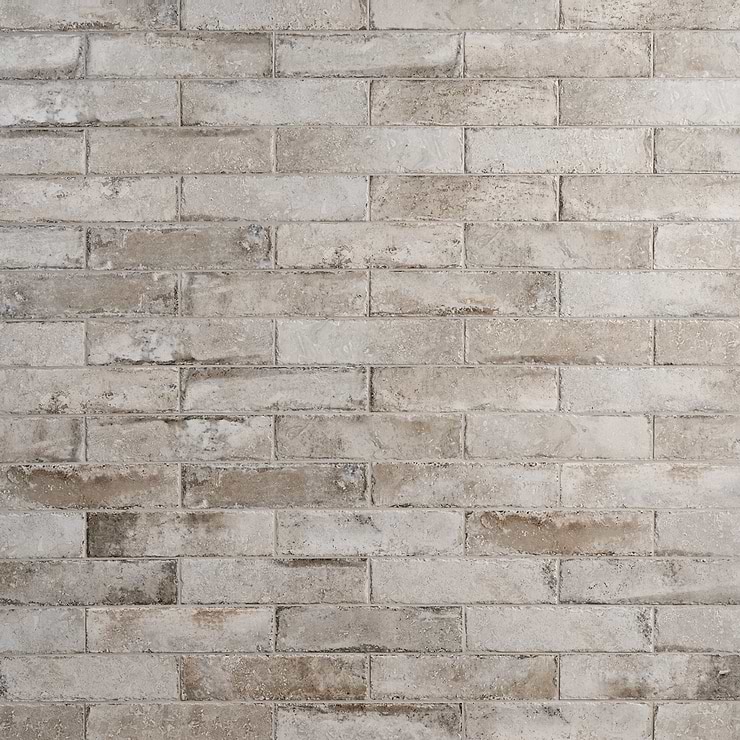 Seville Efeso Gray 3x12 Travertine Look Matte Porcelain Tile