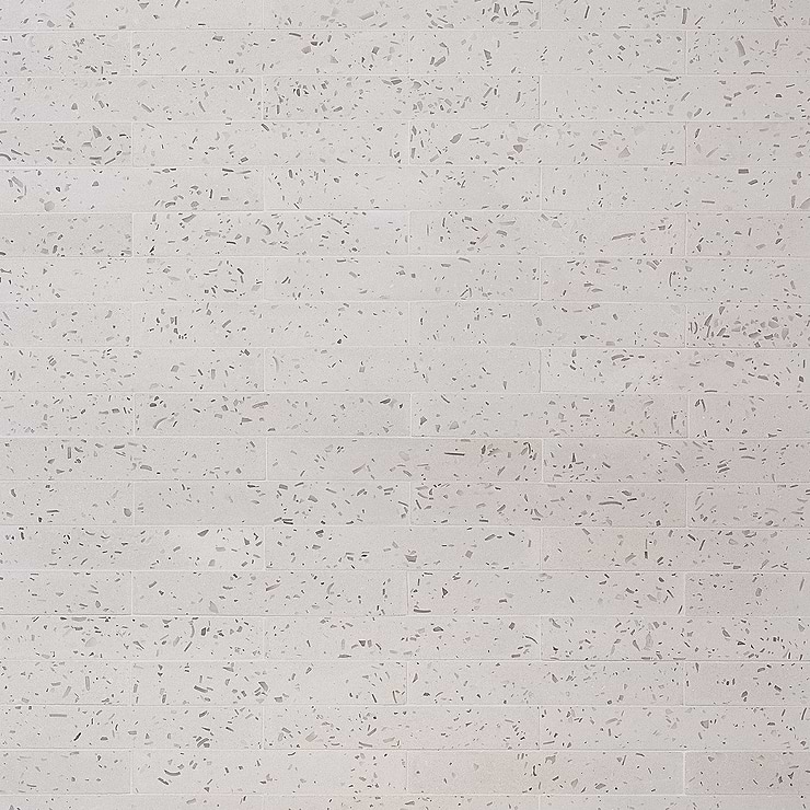 Mancala Lunar Gray 3x16 Matte Terrazzo Tile