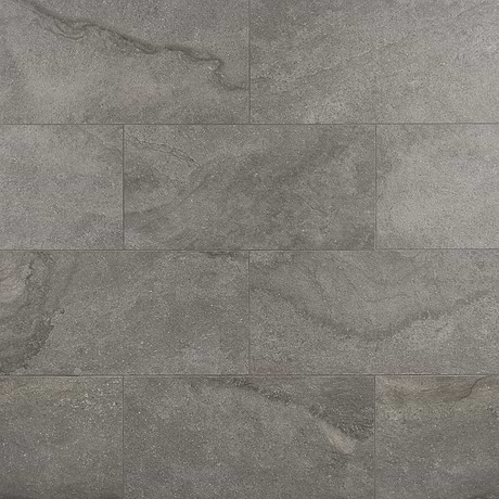 Acadia Slate Gray 12x24 Quartz Look Matte Porcelain Tile